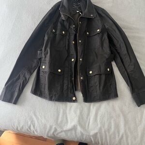 J. Crew waxed utility coat